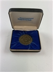 Mike Donald's 1975 NJCAA Medal, 1980 TPC Opening Day Medallion & Houston Open Money Holder
