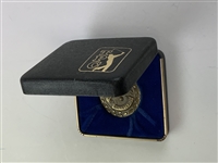Mike Donald's 1975 NJCAA Medal, 1980 TPC Opening Day Medallion & Houston Open Money Holder