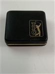 Mike Donald's 1975 NJCAA Medal, 1980 TPC Opening Day Medallion & Houston Open Money Holder