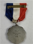 Mike Donald's 1975 NJCAA Medal, 1980 TPC Opening Day Medallion & Houston Open Money Holder
