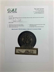 Mike Donald's 1976 US Amateur at Bel-Air CC Contestant Badge 