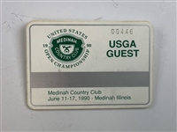 Mike Donald's US Open & PGA Championship Badges and Contestant Bag Tags