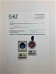 Mike Donald's US Open & PGA Championship Badges and Contestant Bag Tags
