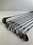Mike Donald's 1990 US Open Runner-Up Tournament Used MacGregor Eye-O-Matic Tourney Driver & (8) Wilson Staff Irons