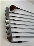 Mike Donald's 1990 US Open Runner-Up Tournament Used MacGregor Eye-O-Matic Tourney Driver & (8) Wilson Staff Irons