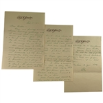 Babe Zaharias Signed 1952 Letter on Personal Stationary JSA ALOA