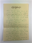 Babe Zaharias Signed 1952 Letter on Personal Stationary JSA ALOA