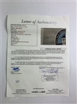Tiger Woods Signed 2007 PGA Championship at Southern Hills Flag (13th Major) JSA #ZZ67694