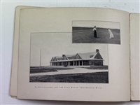 c.1901 Long Island Railroad Company Travel Brochure Book w/ Shinnecock Golf Scenes