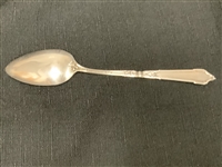Matching 1917 Shinnecock Sterling Silver Spoon & Postcard