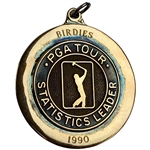 Mike Donalds 1990 PGA Tour Birdies Statistics Leader 10K Gold Winners Medal