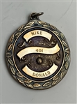 Mike Donald's 1990 PGA Tour Birdies Statistics Leader 10K Gold Winner's Medal