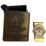 Mike Donalds 1988 PGA Championship Contestant Badge & Bag Tag
