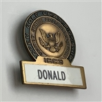 Mike Donald's 1993 US Open at Baltusrol Contestant Badge