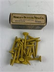 c.1925 Morley 'Yello' Wooden Golf Tees in Original Box