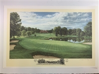 Set of Nine (9) Linda Hartough Signed Ltd Ed US Open 20 1/2x30 Prints Including Shinnecock