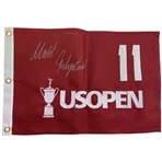 Matt Fitzpatrick Signed 2022 US Open at The County Club of Brookline Flag JSA ALOA