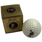1970s Spalding Commemorative Moonball Golf Ball with Original Box