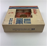 Vintage Box of 12 Worthington Billy Burke Autograph Golf Balls