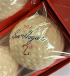 A Set of Vintage Ben Hogan 90 Golf Balls in Original Box