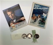 Graham, Bolt, North & Green Signed Photo Cut Sports Illustrated Magazines w 3 Contestant Badges JSA ALOA