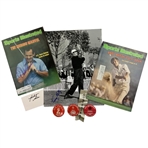 Graham, Bolt, North & Green Signed Photo Cut Sports Illustrated Magazines w 3 Contestant Badges JSA ALOA
