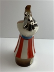 1972 Jim Beam US Open Pebble Beach Commemorative Ceramic Decanter