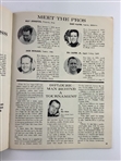 1963 Sahara Invitational Program - Jack Nicklaus Win #8