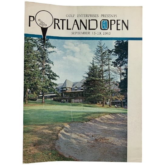 1965 Portland Open Program - Jack Nicklaus Win #17