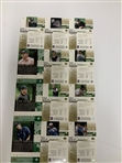 A Collection of 2002 Upper Deck Golf Trading Cards Including Rookie Cards and Subsets