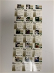 A Collection of 2002 Upper Deck Golf Trading Cards Including Rookie Cards and Subsets