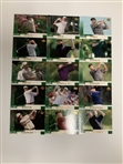 A Collection of 2002 Upper Deck Golf Trading Cards Including Rookie Cards and Subsets