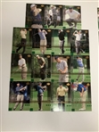 A Collection of 2002 Upper Deck Golf Trading Cards Including Rookie Cards and Subsets