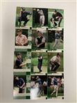 A Collection of 2002 Upper Deck Golf Trading Cards Including Rookie Cards and Subsets