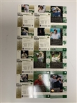 A Collection of 2002 Upper Deck Golf Trading Cards Including Rookie Cards and Subsets