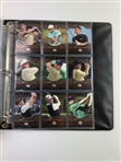 Set of 2001 Upper Deck Golf Trading Cards Including Tiger Woods Rookie