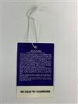 Champion Vijay Singh Signed 2000 Masters Tournament Sunday Grounds Pass JSA ALOA
