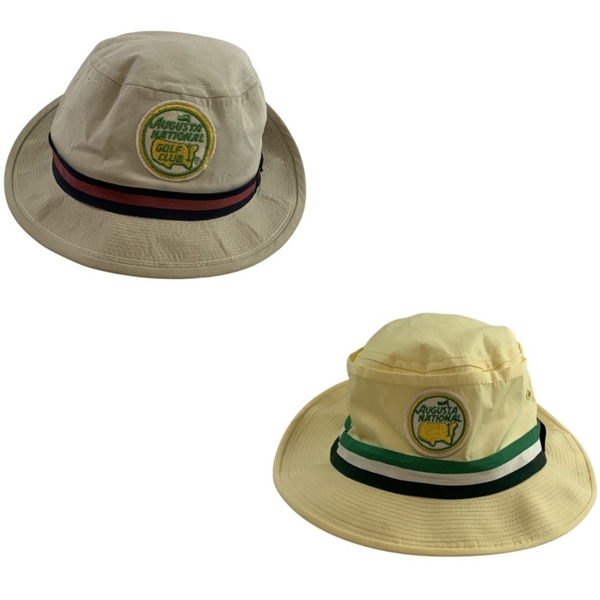 1960s & 1980s Augusta National Golf Club Masters Bucket Hats