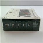 Two 2001 Upper Deck Golf Premiere Edition Factory Sealed Hobby Boxes