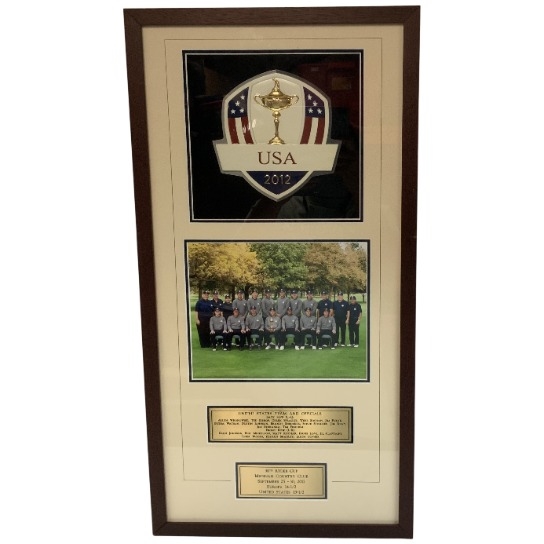 2012 Ryder Cup United States Team Commemorative Display - Framed