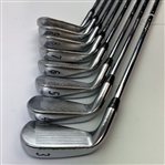 Joey Sindelar Signed Personal Tournament UsedTitleist AP2 716 Forged Iron Set of 8 Clubs w/ COA JSA ALOA