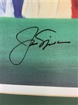 Jack Nicklaus Signed Golden Moment Print by Ted Hamlin JSA ALOA