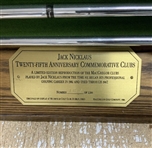 Jack Nicklaus 1986 25th Anniversary Ltd Ed MacGregor Golf Club Set in Display Case