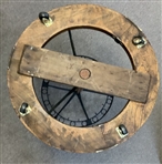 Antique Revolving Floor Display Golf Club Stand