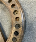 Antique Revolving Floor Display Golf Club Stand