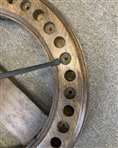 Antique Revolving Floor Display Golf Club Stand