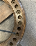 Antique Revolving Floor Display Golf Club Stand