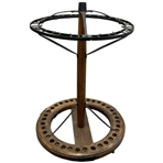 Antique Revolving Floor Display Golf Club Stand