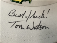 Tom Watson Signed Masters Tournament American Needle Golf Visor JSA GV 278871