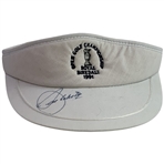 Seve Ballesteros Signed 1991 Open Championship at Royal Birkdale Visor JSA ALOA